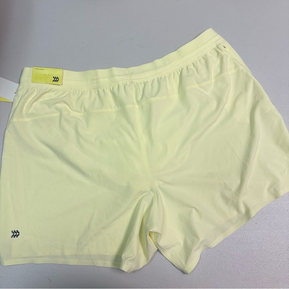 All in‎ Motion Women's Light Yellow Athletic Shorts - Picture 5 of 6
